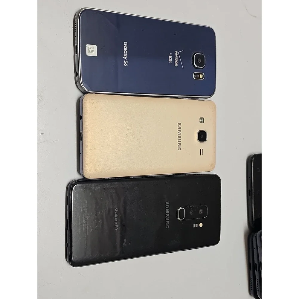 Lot of 15 Mixed Model Android Smartphones for Parts